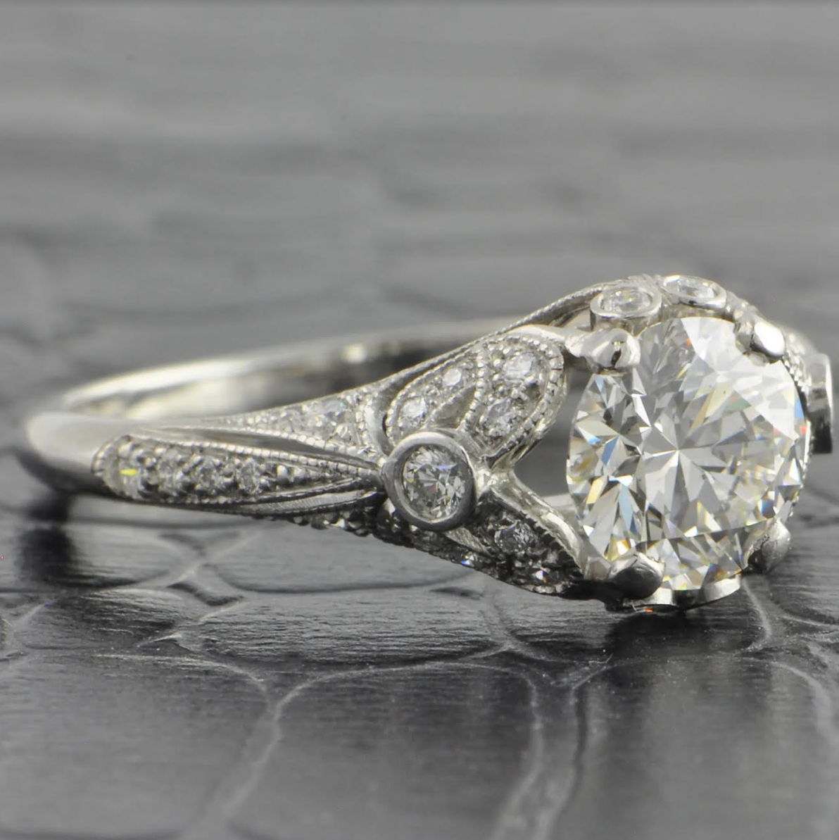 Vintage Diamond Engagement Ring