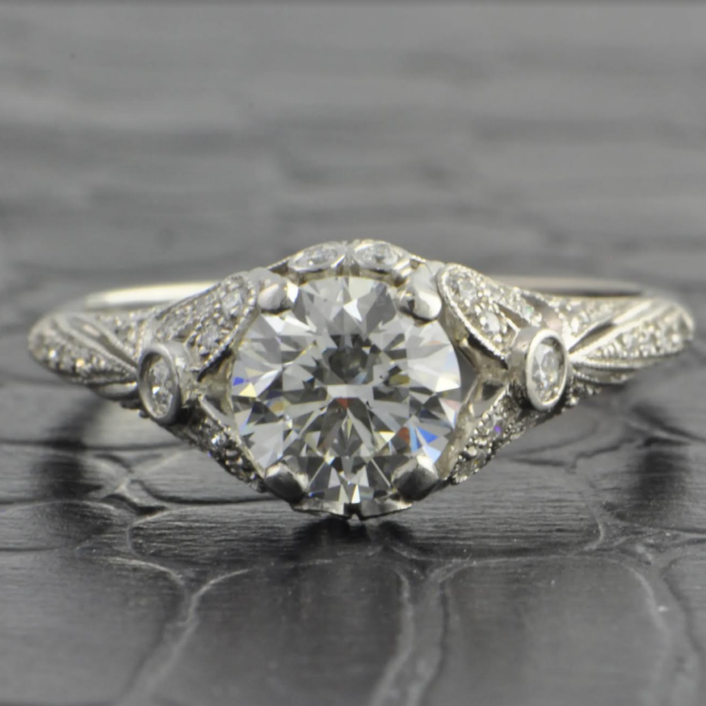 Vintage Diamond Engagement Ring