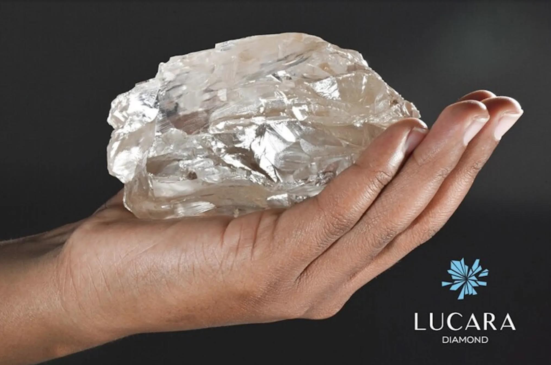 2,492-carat diamond, second-largest diamond ever discovered and the biggest diamond found in 120 years, LUCARA diamond