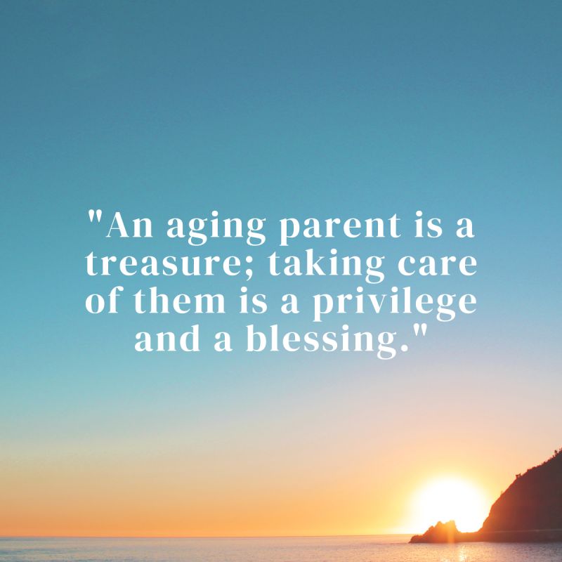 Caring for aging parents